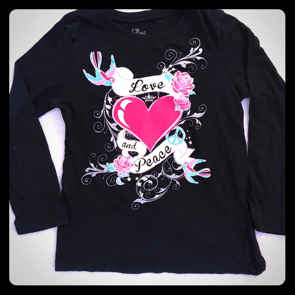 ✨Sale✨TCP love and peace LS shirt